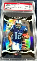 Andrew Luck [Blue] #1 Football Cards 2012 Topps Chrome Red Zone Rookies Refractor Prices