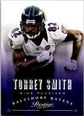 Torrey Smith #15 Football Cards 2013 Panini Prestige Prices
