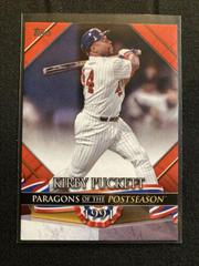Kirby Puckett [Red] Baseball Cards 2022 Topps Update Paragons of the Postseason Prices