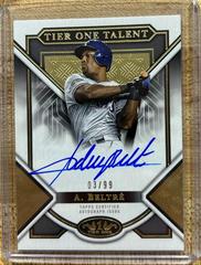 Adrian Beltre #T1TA-AB Baseball Cards 2023 Topps Tier One Talent Autographs Prices