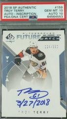Troy Terry [Autograph Inscription] Hockey Cards 2018 SP Authentic Prices