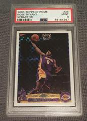 Kobe Bryant [Xfractor] #36 Basketball Cards 2003 Topps Chrome Prices