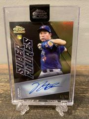 Nate Pearson [Gold Refractor] Baseball Cards 2021 Topps Chrome Black Super Futures Autographs Prices
