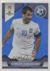 Giorgos Karagounis [Blue Prizm] #101 Soccer Cards 2014 Panini Prizm World Cup Prices
