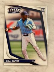 Vidal Brujan #8 Baseball Cards 2022 Panini Chronicles Threads Prices