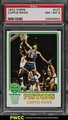 Curtis Rowe Basketball Cards 1973 Topps Prices