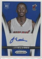 James Ennis [Purple Prizm] Basketball Cards 2014 Panini Prizm Rookie Autographs Blue Prices