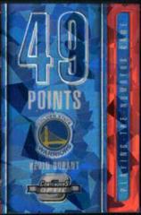 Kevin Durant #9 Basketball Cards 2018 Panini Contenders Optic Playing the Numbers Game Prices