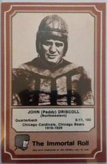 John Driscoll Football Cards 1975 Fleer Hall of Fame Prices