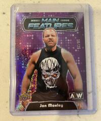 Jon Moxley [Purple] Wrestling Cards 2022 Upper Deck AEW Main Features Prices