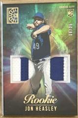 Jon Heasley [Gold] Baseball Cards 2022 Panini Capstone Rookie Dual Materials Prices