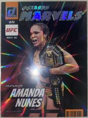 Amanda Nunes [Orange Laser] #12 Ufc Cards 2023 Panini Donruss Ufc Octagon Marvels Prices