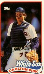 Carlton Fisk #151 Baseball Cards 1989 Topps Ljn Baseball Talk Prices