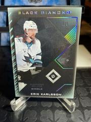 Erik Karlsson [Relics Single] Hockey Cards 2021 Upper Deck Black Diamond Prices