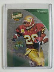Warrick Dunn #31 Football Cards 1997 Playoff Absolute Prices