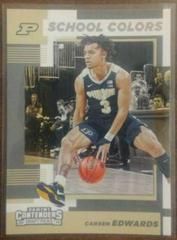 Carsen Edwards #29 Basketball Cards 2019 Panini Contenders Draft Picks School Colors Prices