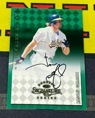 Jason Giambi Baseball Cards 1998 Donruss Signature Millennium Marks Prices