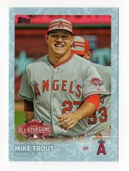 Mike Trout [All Star Snow Camo] #US364 Baseball Cards 2015 Topps Update Prices
