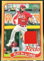 Elly De La Cruz [Gold] #89BR-ED Baseball Cards 2024 Topps 1989 Relic Prices