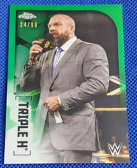 Triple H [Green] #65 Wrestling Cards 2020 Topps WWE Chrome Prices