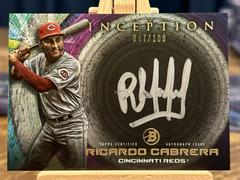 Ricardo Cabrera #ISS-RCA Baseball Cards 2022 Bowman Inception Silver Signings Autographs Prices