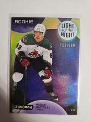 Matias Maccelli #LNR-MM Hockey Cards 2022 Upper Deck Synergy Light Up The Night Rookies Prices