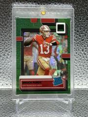 Brock Purdy [Green] Football Cards 2022 Panini Clearly Donruss Prices