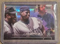 Ken Griffey Jr. [Chrome Pearl White] Baseball Cards 2022 Stadium Club Prices