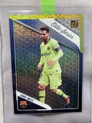 Lionel Messi [Gold] Soccer Cards 2018 Panini Donruss Elite Series Prices