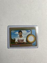 Byron Buxton [Gold] Baseball Cards 2022 Topps Heritage Clubhouse Collection Relics Prices