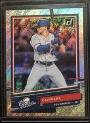 Gavin Lux #R-8 Baseball Cards 2020 Panini Donruss Optic the Rookies Prices
