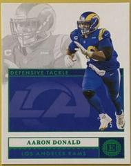 Aaron Donald [Emerald] #53 Football Cards 2021 Panini Encased Prices