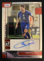 Christian Pulisic Soccer Cards 2022 Panini Donruss Signature Series Prices