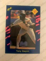 Tony Gwynn #17 Baseball Cards 1990 Classic Prices