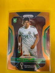 Erick Gutierrez [Orange] #150 Soccer Cards 2022 Panini Prizm World Cup Prices