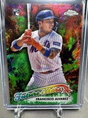 Francisco Alvarez [Green] Baseball Cards 2023 Topps Chrome Update Future Stars Prices