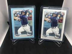 Wander Franco [Sky Blue] Baseball Cards 2020 Bowman Paper Prospects Prices