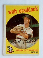 Walt Craddock Baseball Cards 1959 Topps Prices