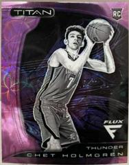 Chet Holmgren [Purple Scope] #84 Basketball Cards 2022 Panini Flux Titan Prices
