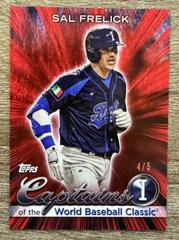 Sal Frelick [Red Hot] Baseball Cards 2023 Topps World Captains of the Classic Prices