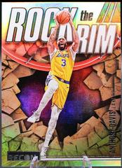Anthony Davis #12 Basketball Cards 2023 Panini Recon Rock the Rim Prices