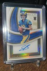 Stetson Bennett IV #15 Football Cards 2023 Panini Immaculate Rookie Shadowbox Signature Prices