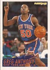 Greg Anthony Basketball Cards 1994 Fleer Prices