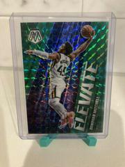 Donovan Mitchell [Green Mosaic] Basketball Cards 2020 Panini Mosaic Elevate Prices