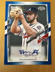 Spencer Strider [Blue Autograph] Baseball Cards 2021 Topps Pro Debut Prices