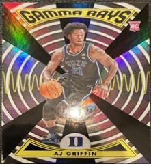 AJ Griffin [Black] #ZG-AJG Basketball Cards 2022 Panini Chronicles Draft Picks Gamma Rays Prices
