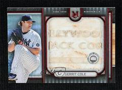 Gerrit Cole [Ruby] Baseball Cards 2023 Topps Museum Collection MLB Authenticated Base Relics Prices