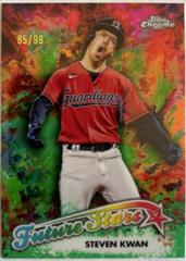 Steven Kwan [Green] #FS-14 Baseball Cards 2023 Topps Chrome Future Stars Prices
