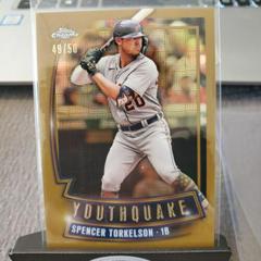Spencer Torkelson [Gold] #YQ-11 Baseball Cards 2023 Topps Chrome Youthquake Prices