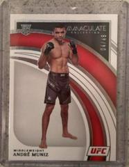Andre Muniz #47 Ufc Cards 2022 Panini Immaculate UFC Prices